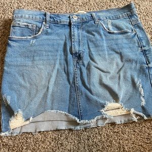 Kensie Jeans Vintage Luxe Denim Skirt